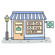 Pharmacy 1 Illustration from Bruxelles Set