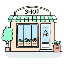 Shop 2 Illustration from Bruxelles Set