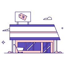 Supermarket Illustration from Bangalore - Pro Set