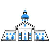 City Hall 2 Illustration from Brooklyn Set