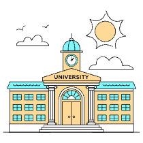 College University Illustration from London Set