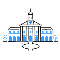 College University Illustration from Brooklyn Set