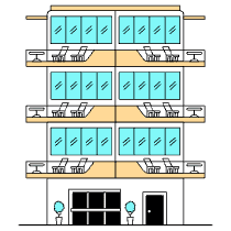 Condominium Illustration from London Set