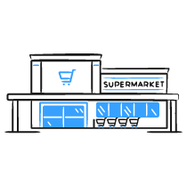 Supermarket 2 Illustration from Brooklyn Set