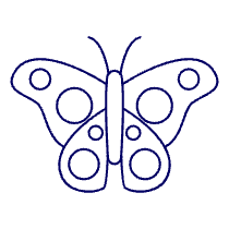 Butterfly Illustration from UX Line Set
