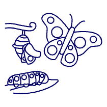 Worm Evolution Illustration from UX Line Set