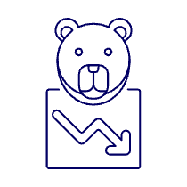 Bear Market 2 Illustration from UX Line Set
