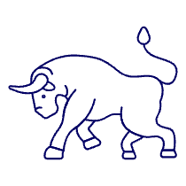 Bull Market 1 Illustration from UX Line Set