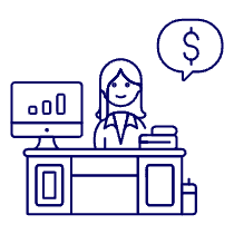 Accountant 2 Illustration from UX Line Set