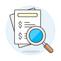 Invoice Search Illustration from UX Colors Set
