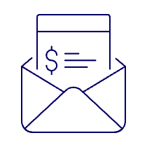 Mail Invoice Illustration from UX Line Set