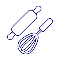 Baking Tools Illustration from UX Line Set