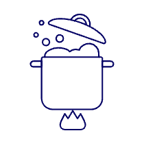 Boiling Illustration from UX Line Set