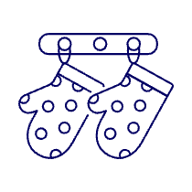 Cooking Gloves Illustration from UX Line Set