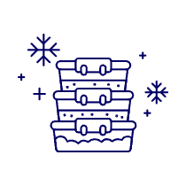 Food Containers Illustration from UX Line Set