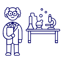 Scientist 2 1 Illustration from UX Line Set