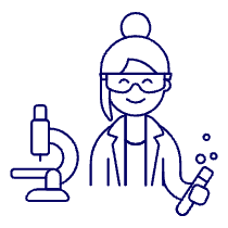 Scientist 4 4 Illustration from UX Line Set