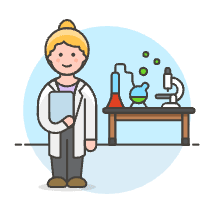 Scientist 2 4 Illustration from UX Colors Set