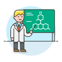 Scientist 3 1 Illustration from UX Colors Set