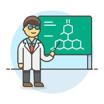 Scientist 3 2 Illustration from UX Colors Set