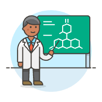 Scientist 3 3 Illustration from UX Colors Set