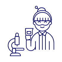 Scientist 1 1 Illustration from UX Line Set