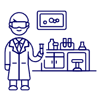 Laboratory Scientist 1 Illustration from UX Line Set