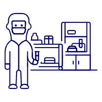 Laboratory Scientist 7 Illustration from UX Line Set