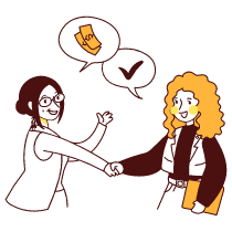 Business Deal Illustration from Lagos Set