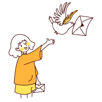Message Sent Illustration from Lagos Set