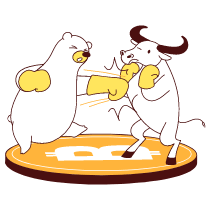 Bull VsBear Market Illustration from Lagos Set
