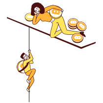 NGMI Illustration from Lagos Set