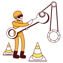 Maintenance Illustration from Lagos Set