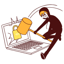Hack Illustration from Lagos Set