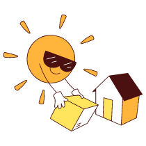 Same Day Delivery Illustration from Lagos Set