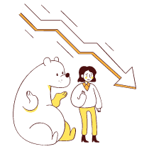 Bear Market 1 Illustration from Lagos Set