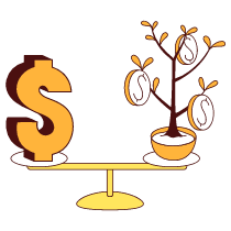 Breakeven Illustration from Lagos Set