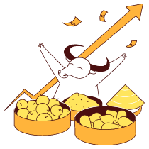 Bull Market 2 Illustration from Lagos Set