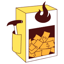 Emergency Funds Illustration from Lagos Set