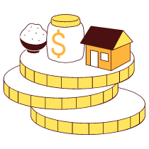 Personal Finance Illustration from Lagos Set