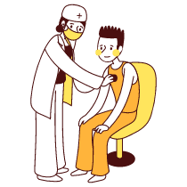 Checkup Illustration from Lagos Set