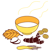 Natural Remedy Illustration from Lagos Set