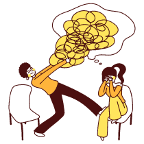 Therapy Counseling Illustration from Lagos Set