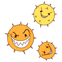 Virus Illustration from Lagos Set