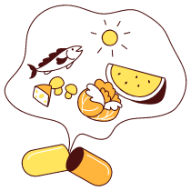 Vitamins Illustration from Lagos Set
