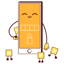 Enter Your Password Illustration from Lagos Set