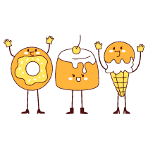 Dessert 1 Illustration from Lagos Set