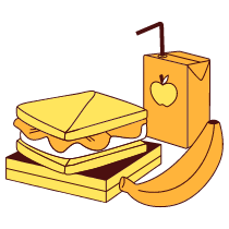 Snack 1 Illustration from Lagos Set
