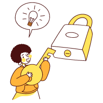 Bring Solutions To Problems Illustration from Lagos Set
