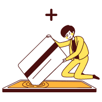 Add Card 1 Illustration from Lagos Set